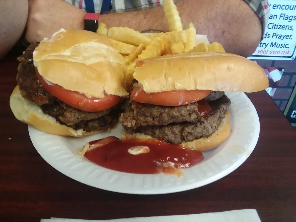 Double Lotta Burger Basket